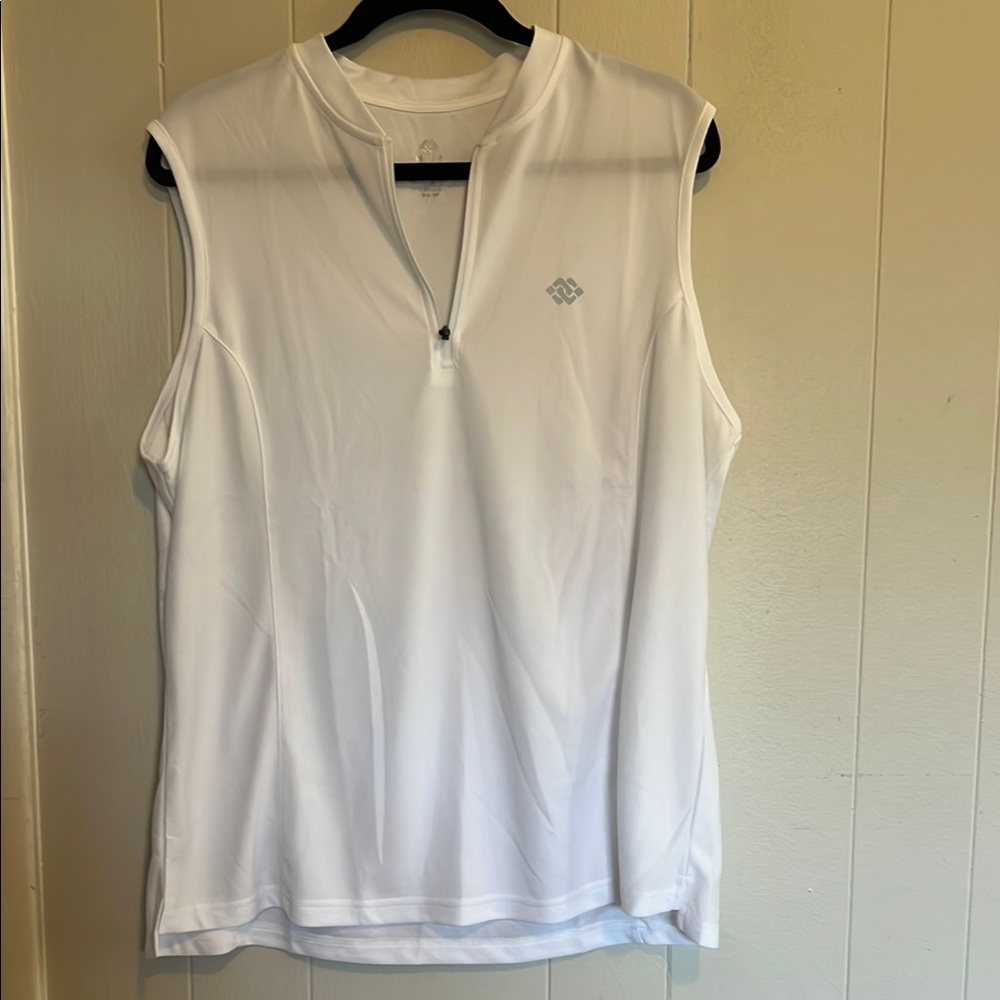 Columbia Women's White Sleeveless Top